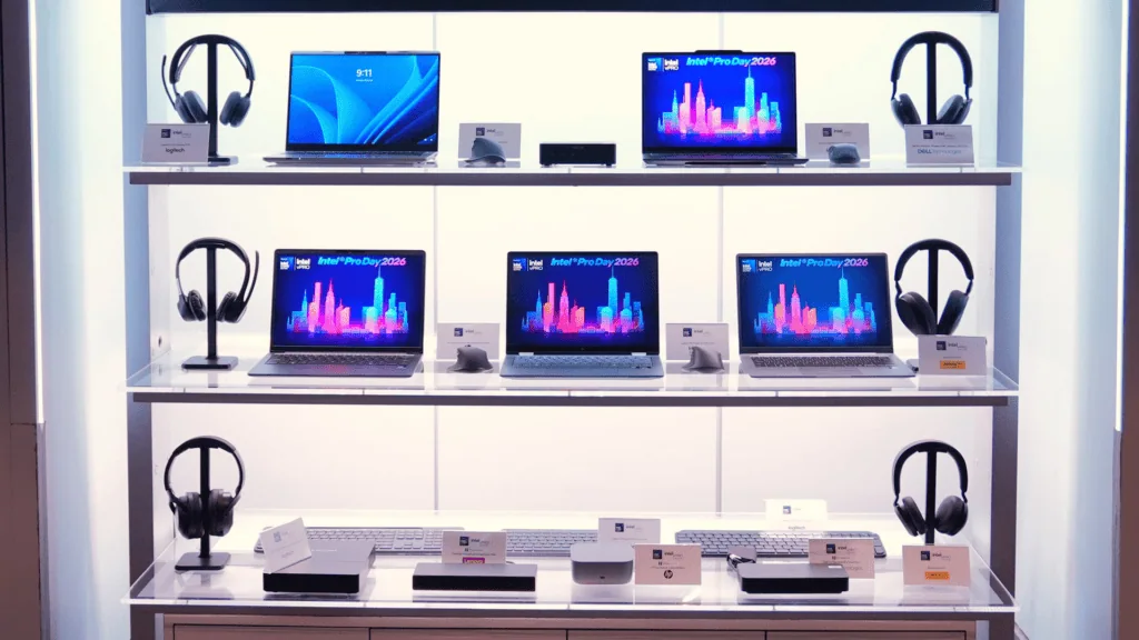 Intel launches Intel Core Ultra Series 3 CPUs for businesses and new GPUs. Intel launches Intel Core Ultra Series 3 CPUs for businesses and new GPUs.