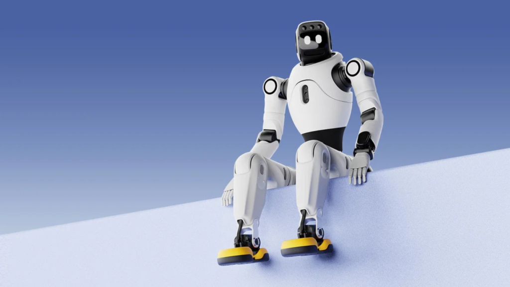 Mwc 2026: veja os destaques da feira de tecnologia! Robô futurista com skate na neve, destaque na feira de tecnologia mwc 2026.