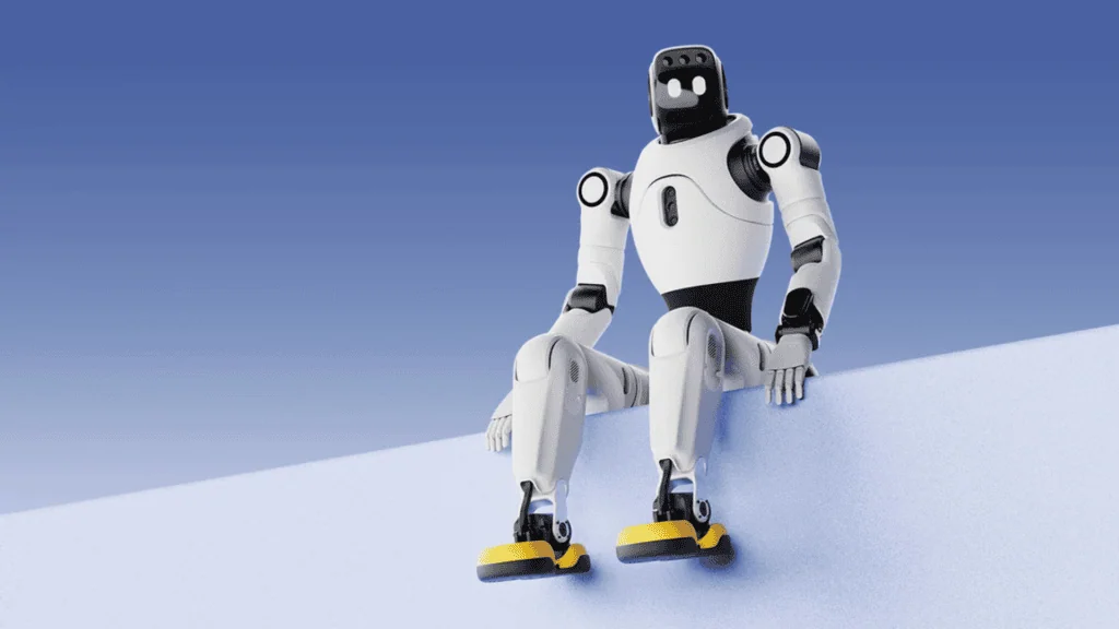 MWC 2026: Scopri i momenti salienti della fiera tecnologica! Robot futuristici che sfrecciano sullo skateboard nella neve, una delle attrazioni principali del MWC 2026, la fiera tecnologica.