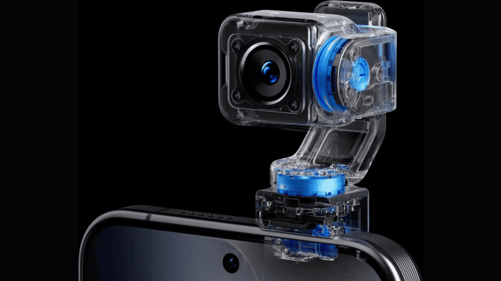 MWC 2026: Scopri i momenti salienti della fiera tecnologica! Videocamera resistente e impermeabile, ideale per le avventure all'aria aperta.