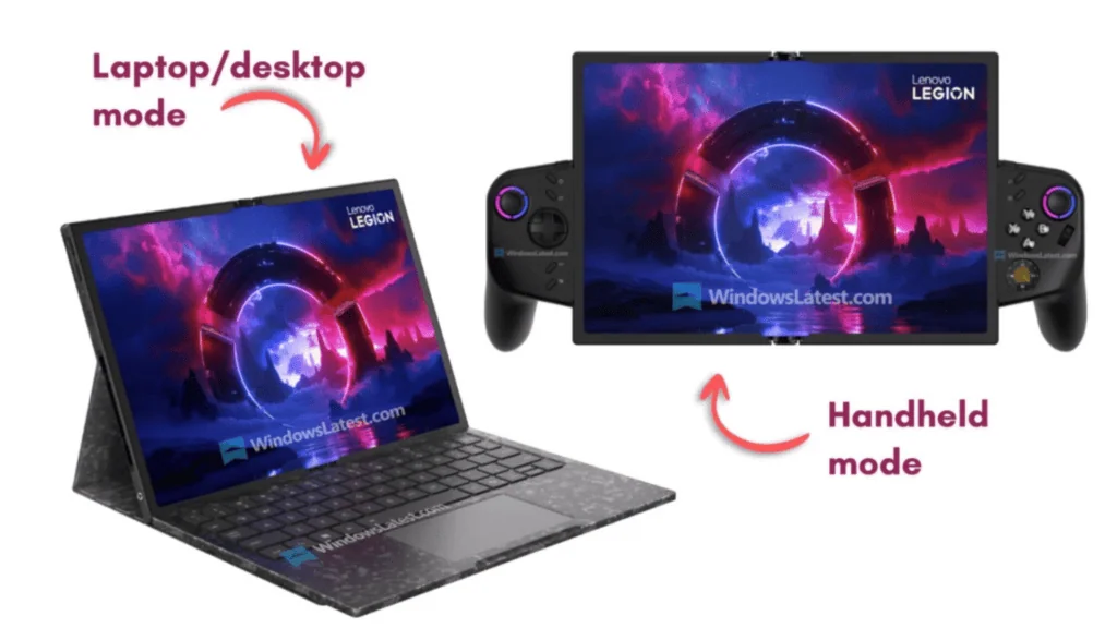 MWC 2026: Scopri i momenti salienti della fiera tecnologica! Immagine di un laptop con schermo utilizzabile sia in modalità desktop che in modalità laptop, presentata al MWC 2026.