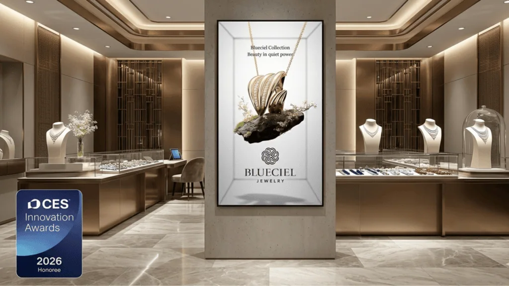 Samsung lança spatial signage, display 3d para o varejo que elimina uso de óculos Spatial signage