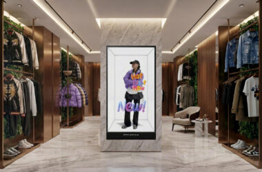 Samsung lança spatial signage, display 3d para o varejo que elimina uso de óculos. Com apenas 52 mm de espessura, a tela pode ser instalada em lojas, hotéis, shoppings e lobbies corporativos para divulgar novos produtos e soluções. Veja detalhes: