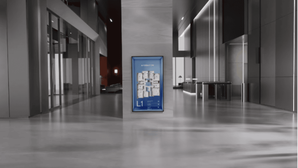 Samsung lança spatial signage, display 3d para o varejo que elimina uso de óculos Vitrine virtual spatial signage da samsung