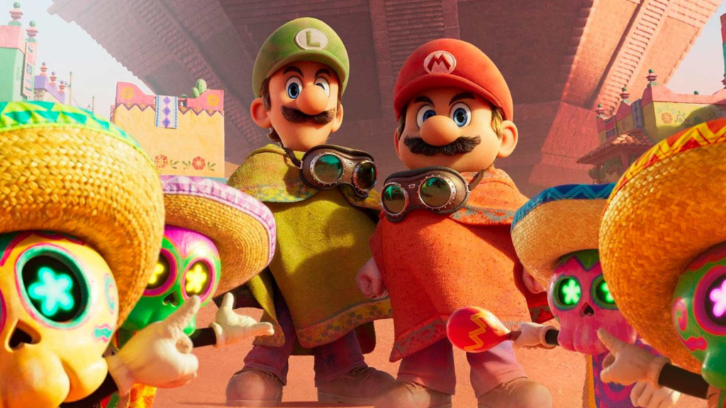 Crítica: super mario galaxy: o filme supera o original e traz participações especiais Reino da areia em super mario galaxy: o filme