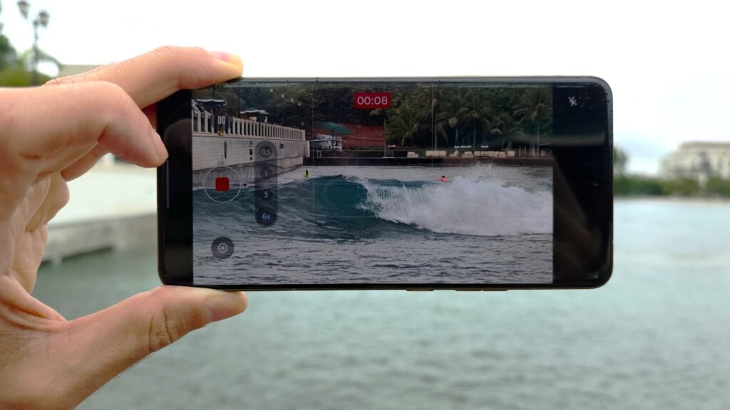 Gravação de vídeo do motorola signature