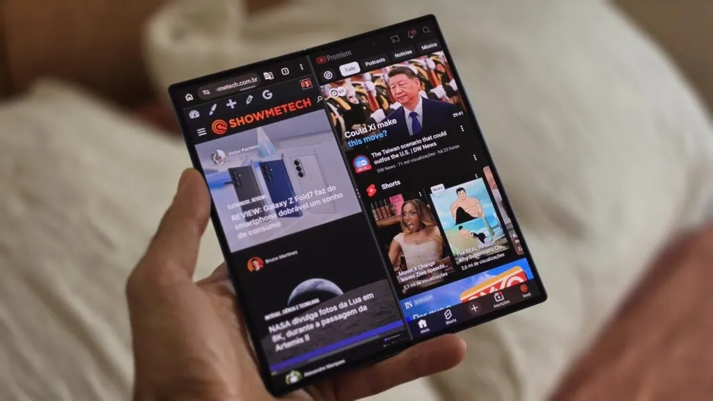 Review: galaxy z fold7 faz do smartphone dobrável um sonho de consumo Review: galaxy z fold7 faz do smartphone dobrável um sonho de consumo. Modelo é mais leve, mais fino, tem novo processador, câmeras aprimoradas e mostra que os dobráveis são mesmo o futuro dos smartphones. Veja o que achamos dele