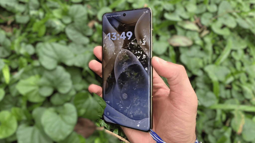 Tela do motorola signature