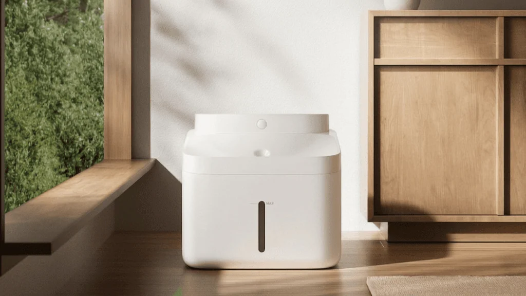 Veja os 30 melhores produtos tecnológicos para pets Imagem do bebedouro inteligente para pet 2 xiaomi / fonte: xiaomi
