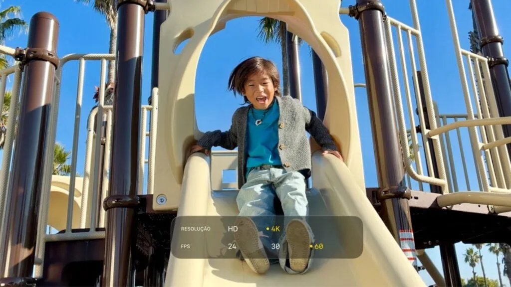 Review: iphone 17e combina economia, inovação e durabilidade O iphone 17e mantém as mesmas configurações de gravação de vídeo e entrega resolução em até 4k a 60 fps. (foto: reprodução)