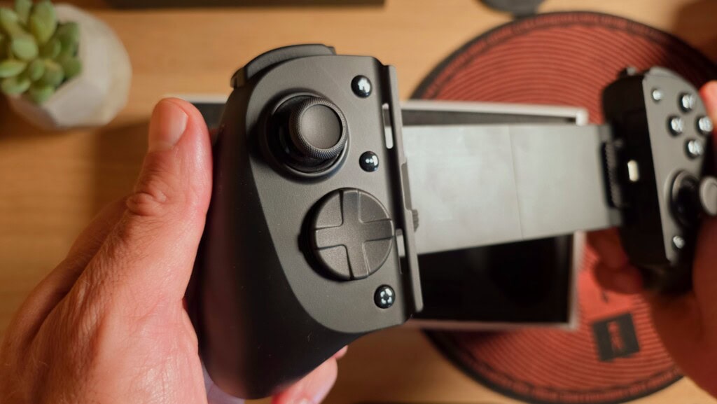 Lado esquerdo do razer kishi v3 pro