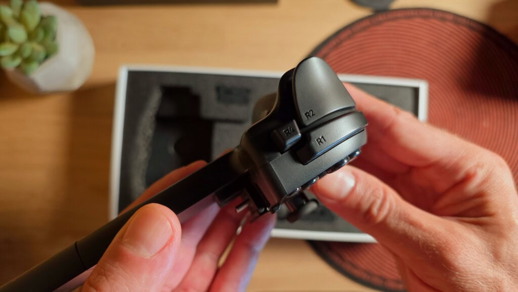 Gatilhos frontais do razer kishi v3 pro