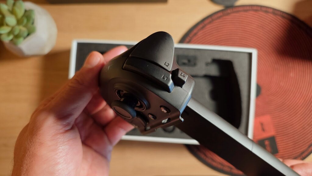 Gatilhos frontais do razer kishi v3 pro