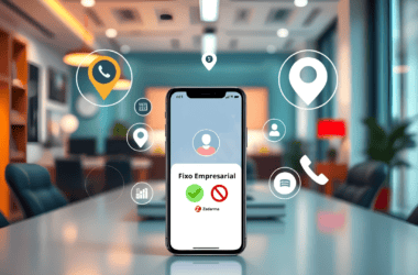 Como usar o número fixo da empresa no celular