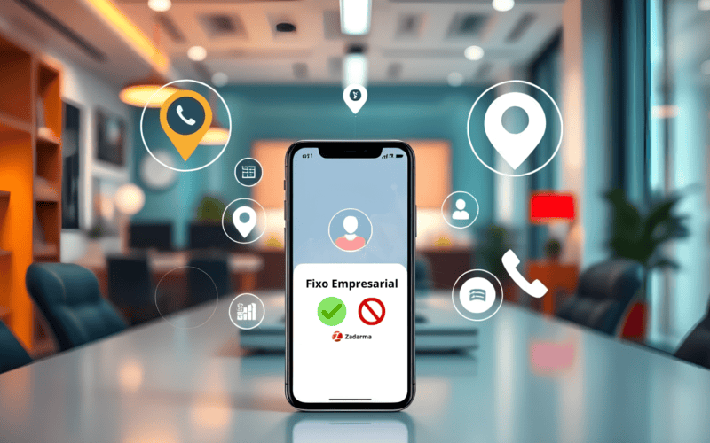 Como usar o número fixo da empresa no celular