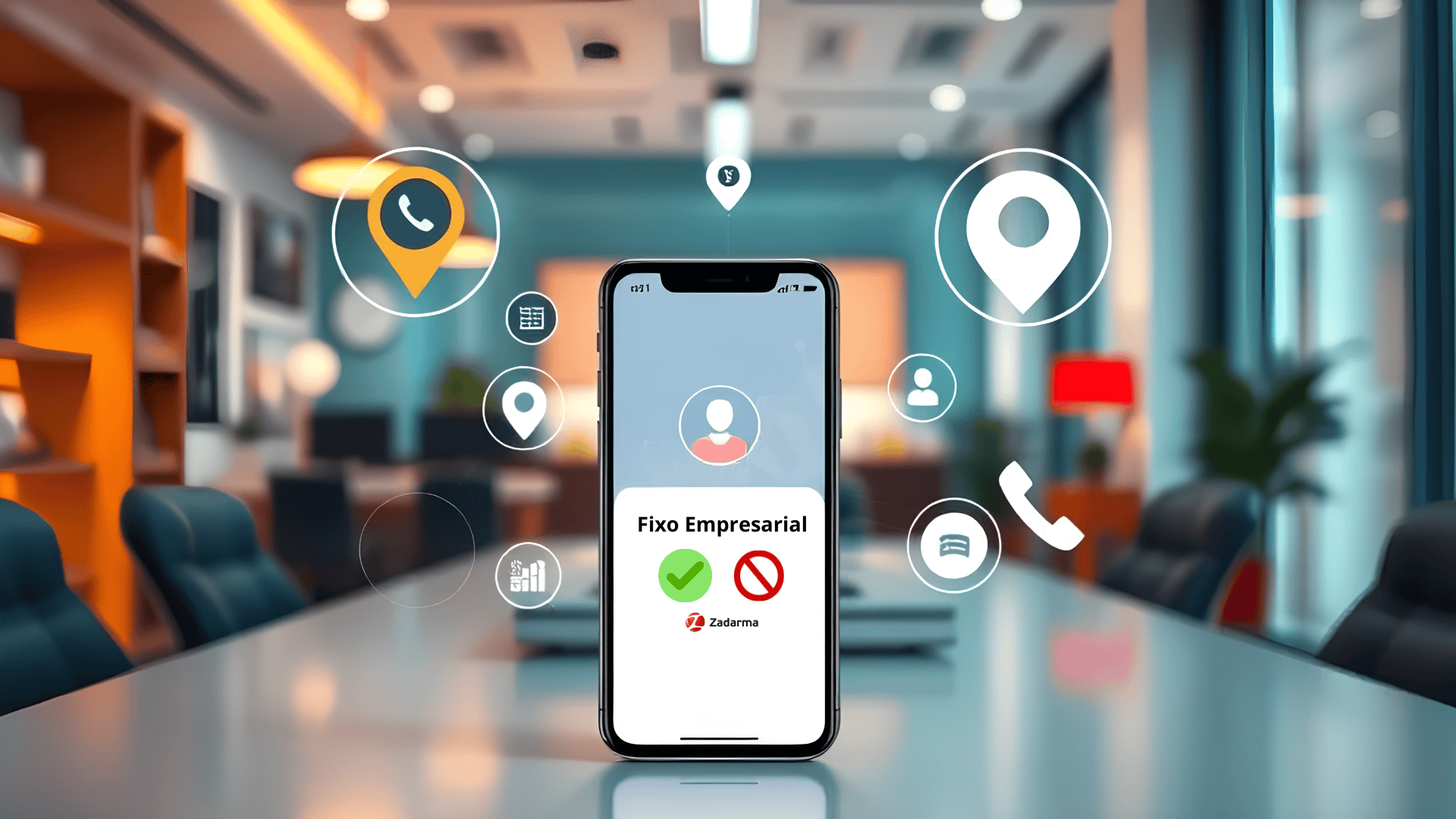 Como usar o número fixo da empresa no celular
