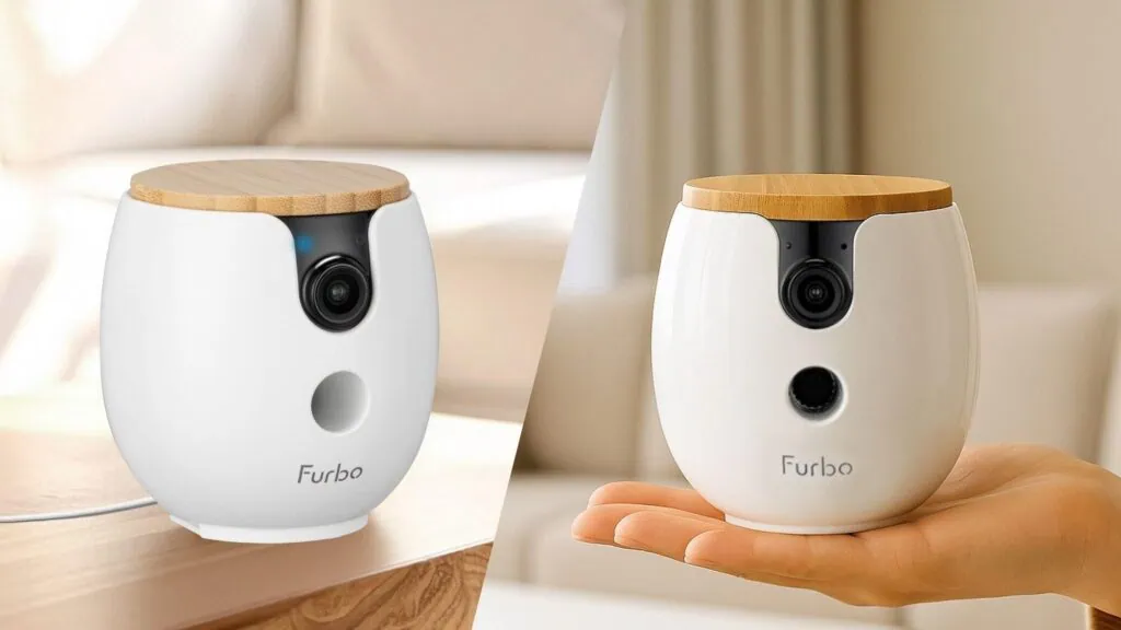 Veja os 30 melhores produtos tecnológicos para pets Imagem do furbo mini câmera 360º / fonte: furbo