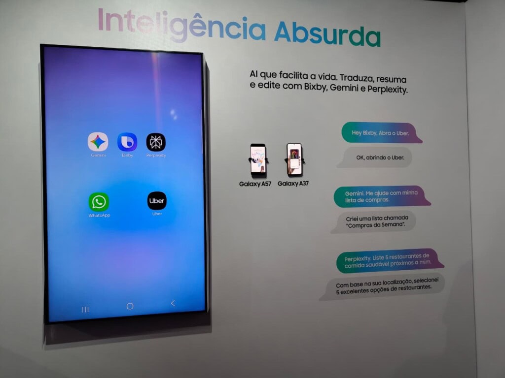Galaxy a57 e galaxy a37 chegam ao brasil. Veja as novidades! Galaxy a37 e galaxy a57 chegam com recursos de ia