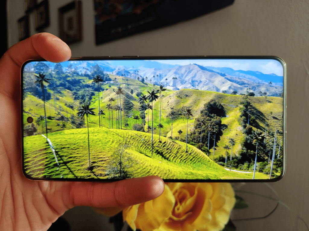 Tela do motorola signature