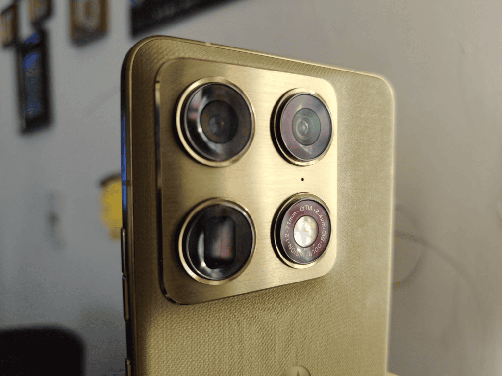 Câmeras do motorola signature