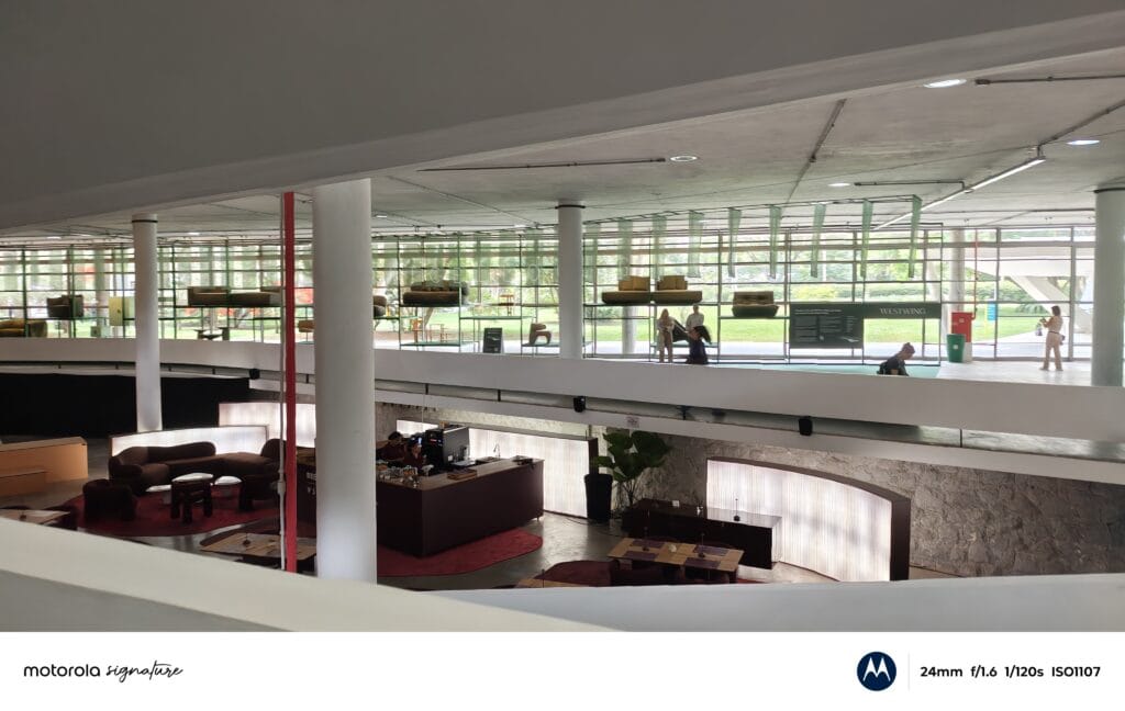 Foto tirada pelo motorola signature