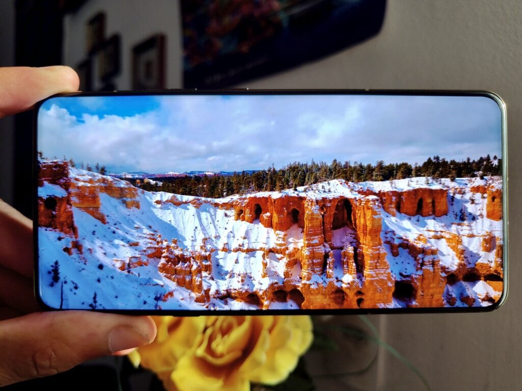 Tela do motorola signature