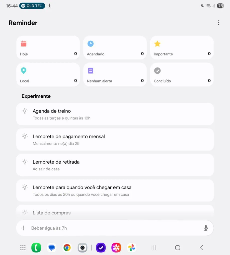 Review: galaxy z fold7 faz do smartphone dobrável um sonho de consumo Reminder do galaxy z fold7