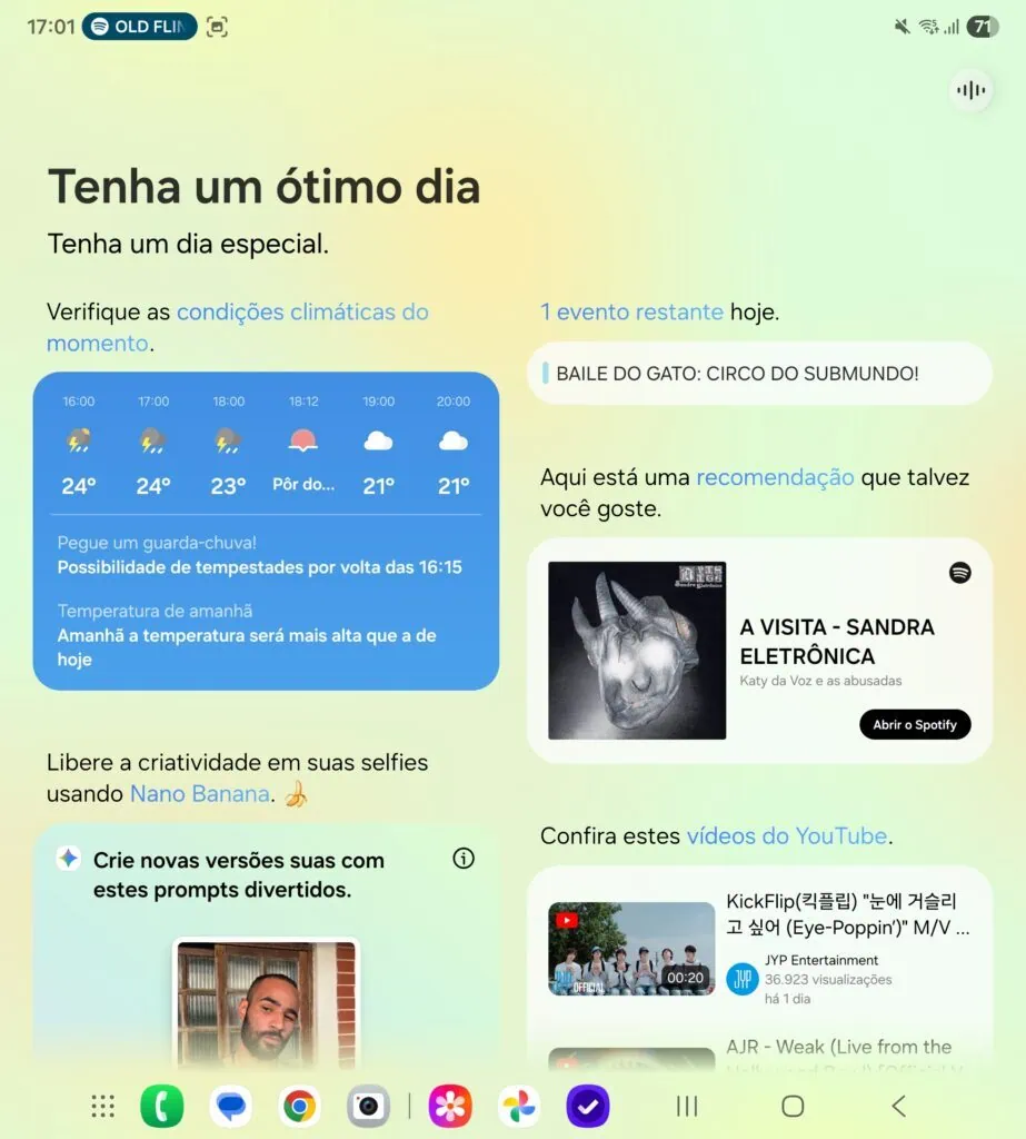 Review: galaxy z fold7 faz do smartphone dobrável um sonho de consumo Now brief do galaxy z fold7