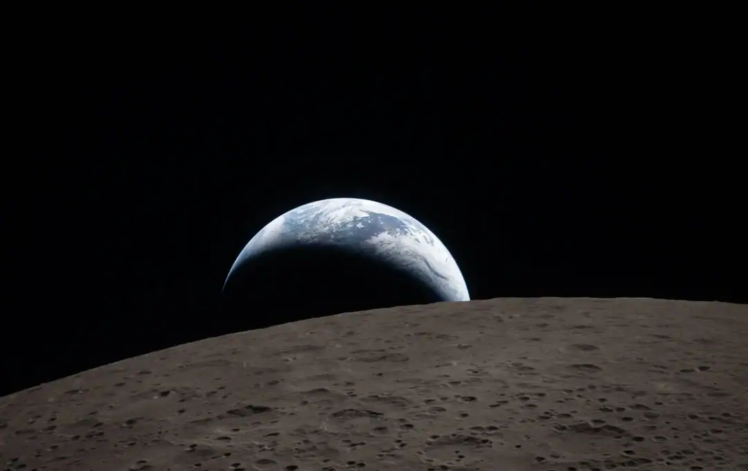 Nasa divulga fotos da passagem lua em 8k
