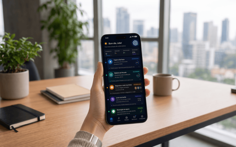 Openai prepara celular para concorrer com o iphone. Desenvolvido em parceria com qualcomm e mediatek, celular com chatgpt rodará agentes de ia sem internet e deve chegar em 2028. Saiba mais