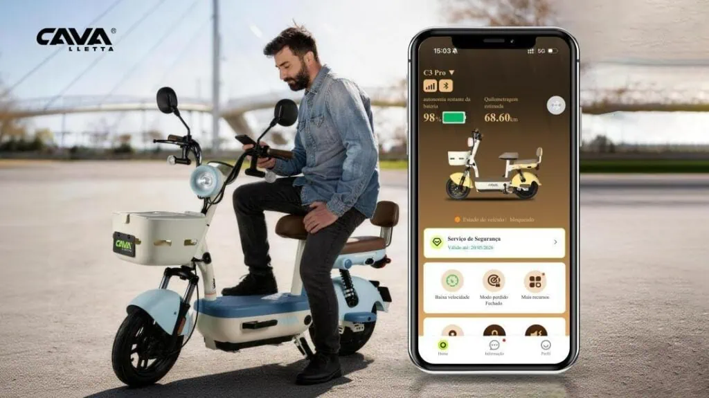 Bicicleta elétrica cavalletta c3 pro chega ao mercado com controle inteligente via app e motor de 800w Bicicleta elétrica cavalletta c3 pro chega ao mercado com controle inteligente via app e motor de 800w
