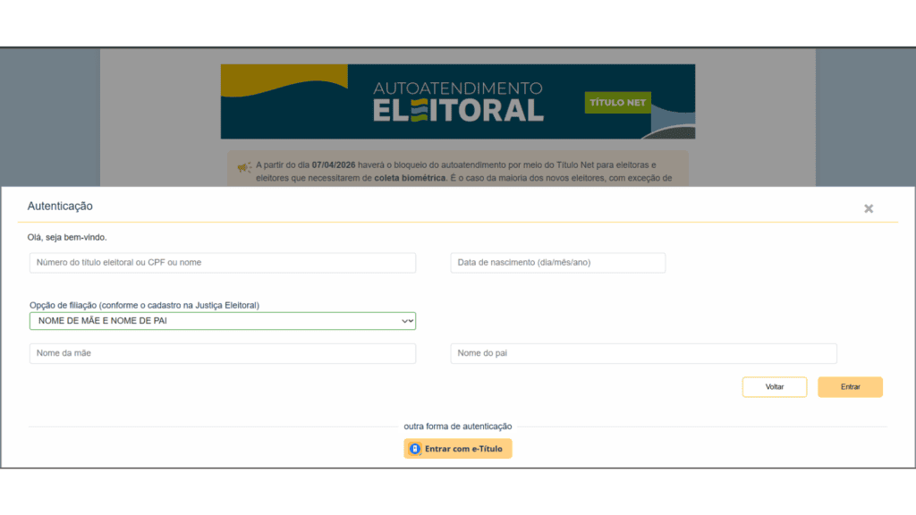 Prazo para regularizar título de eleitor encerra em 06/05. Veja o que fazer