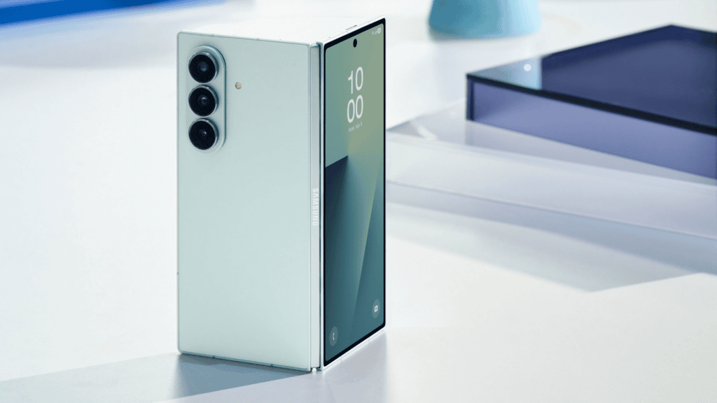 Review: galaxy z fold7 faz do smartphone dobrável um sonho de consumo Galaxy z fold7 verde-menta