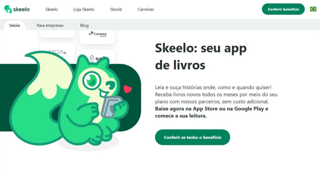 អេក្រង់ដើម Skeelo