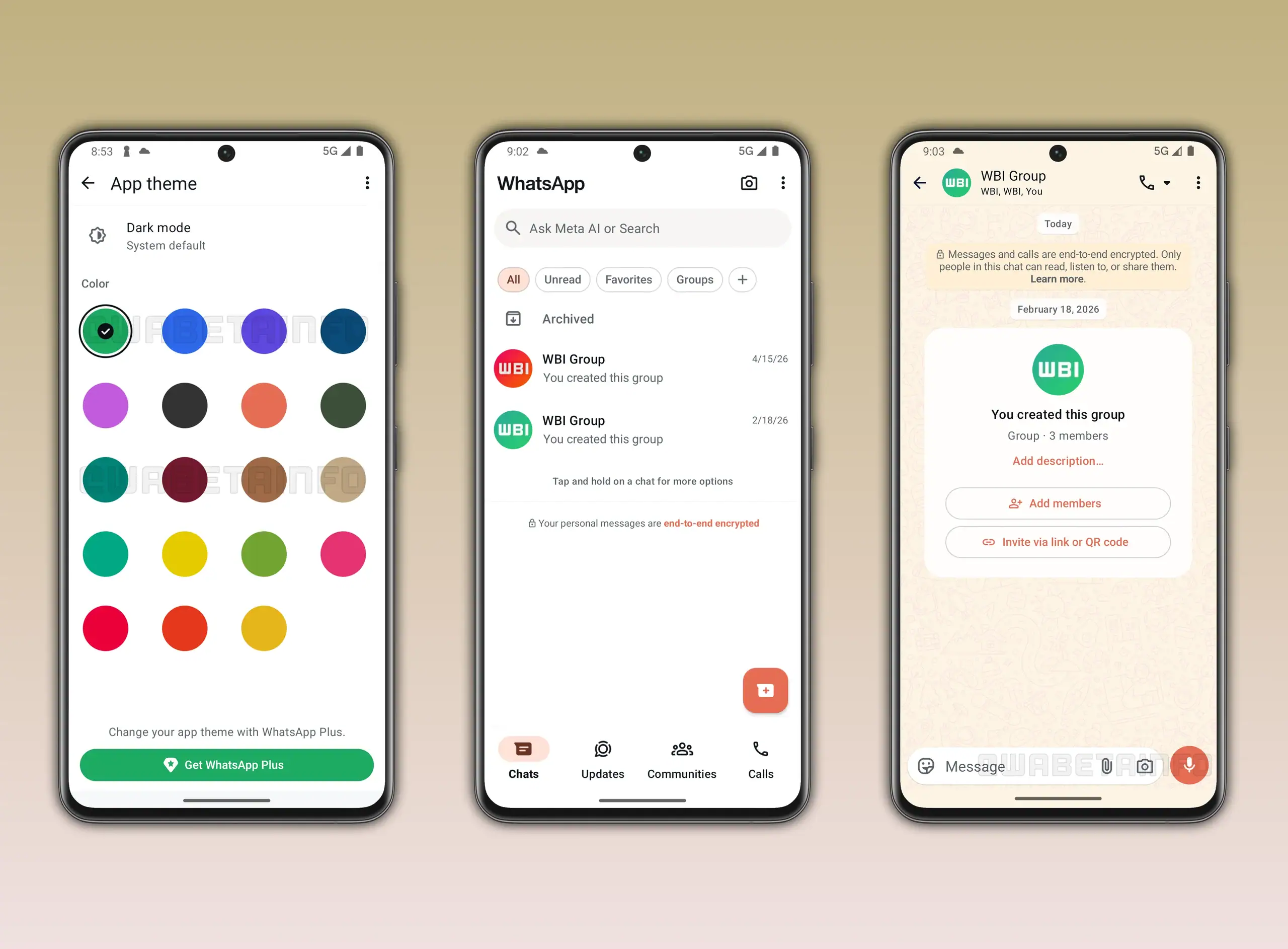 Whatsapp plus chega ao brasil por r$ 7; veja o que muda Tela do whatsapp plus mostra opções de tema e cores para personalizar a aparência do aplicativo