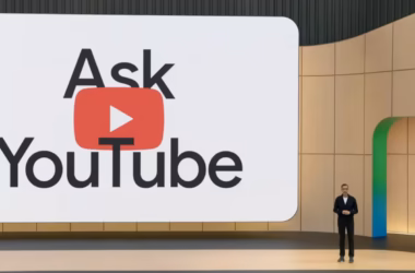 "pergunte ao youtube" levará busca com ia conversacional aos vídeos