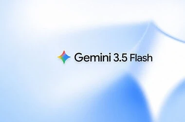 Logo oficial do gemini 3. 5 flash, modelo de ia apresentado no google i/o 2026. O novo modelo da família gemini 3. 5 chega com foco em agentes de ia e programação, oferecendo desempenho superior e velocidade 4x maior que versões anteriores.