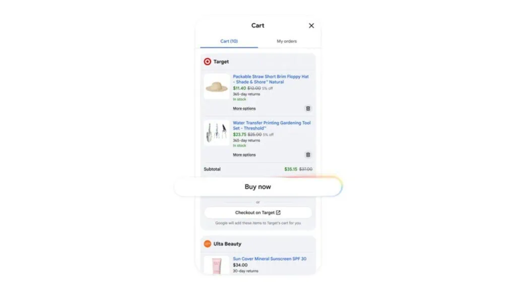 Google vai usar ia para achar descontos e agilizar suas compras online Universal cart do google shoppping