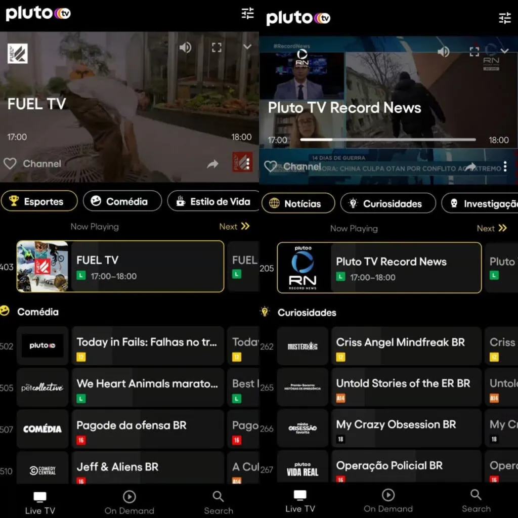 Globo, band, record, sbt: the 15 best tv apps to watch on your smartphone Globo, band, record, sbt: the 15 best tv apps to watch on your smartphone