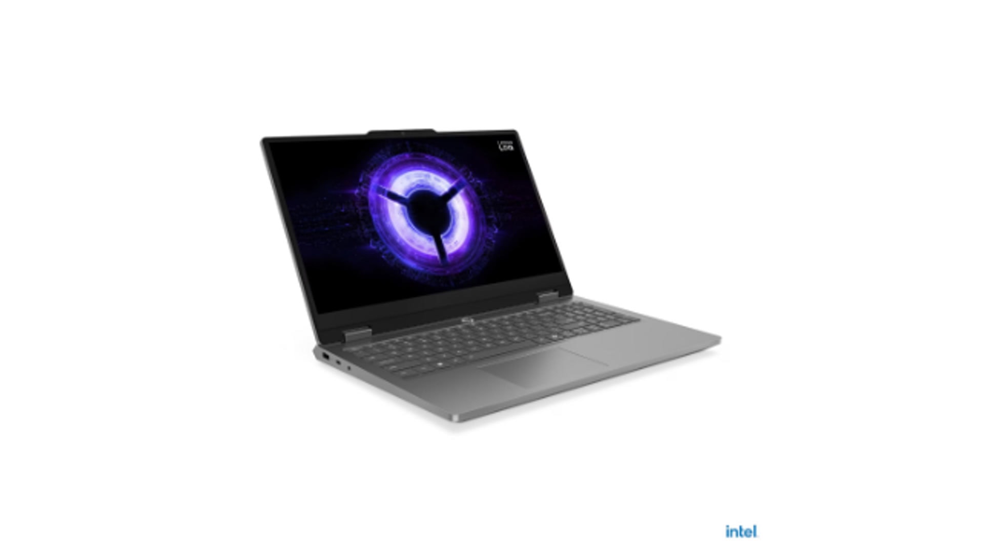 Yoga slim 7 ultra aura edition chega ao brasil em edição fifa world cup 26 Notebook gamer lenovo loq e gen 11 com tela aberta e design cinza