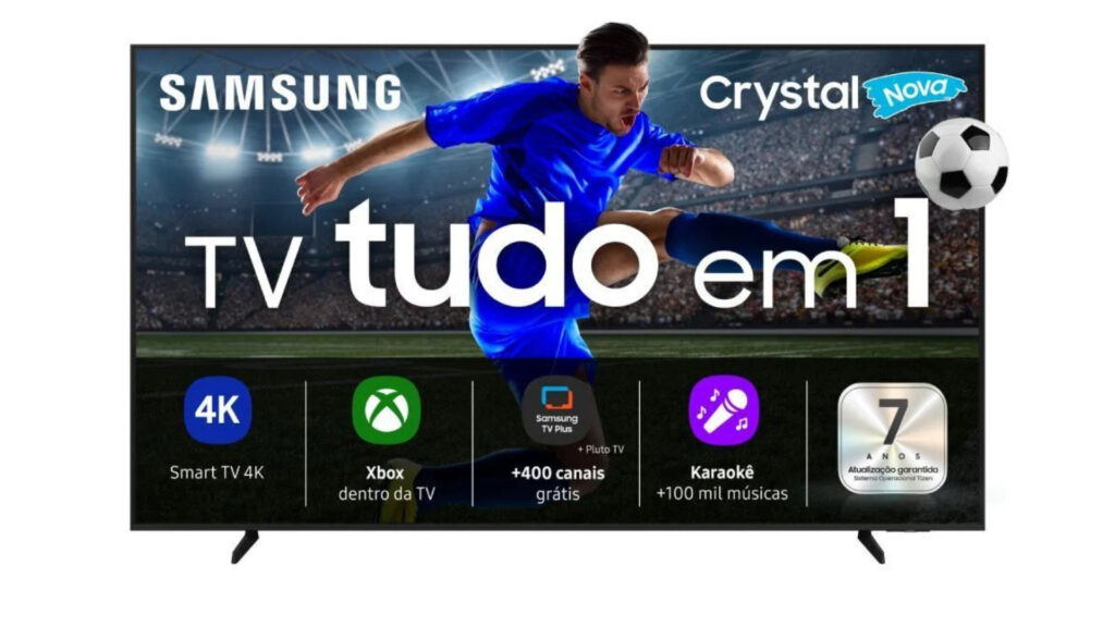 10 smart tvs para a copa para você não perder nenhum gol Opção de smart tvs para a copa do mundo 2026