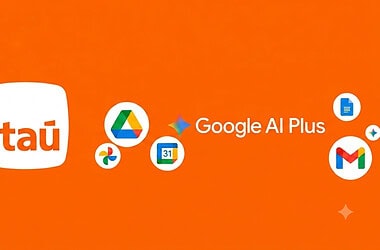 Itaú dá 1 ano de google ai plus com gemini e 400 gb para clientes
