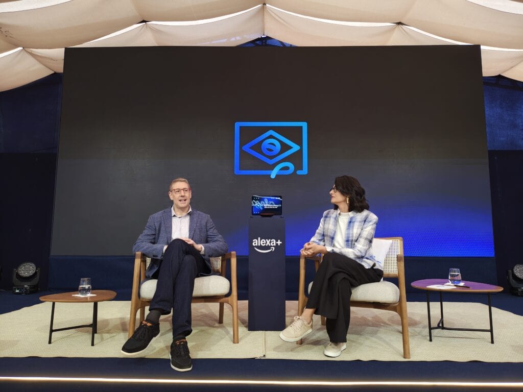 Evento de lançamento da alexa+