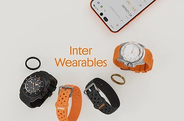 Cena do vídeo de divulgação do inter wearables mostrando anel, pulseira e relógio para pagamentos por aproximação.