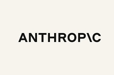 Logo da anthropic em fundo claro, usado em anúncio de envio confidencial do formulário s-1 à sec