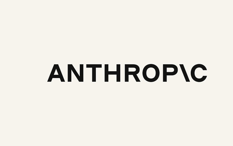 Logo da anthropic em fundo claro, usado em anúncio de envio confidencial do formulário s-1 à sec