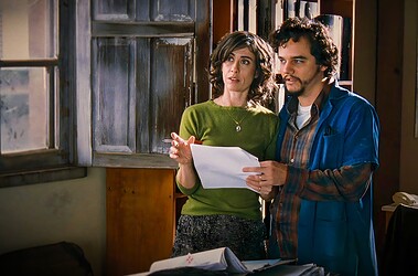 Fernanda torres e wagner moura em saneamento básico, o filme.
