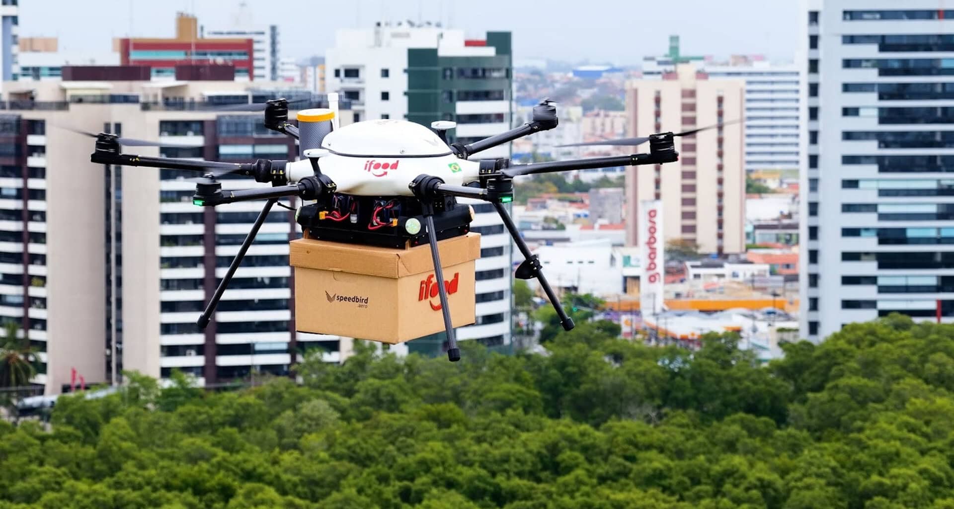 Ifood inicia entregas com drones na grande são paulo; veja como funciona