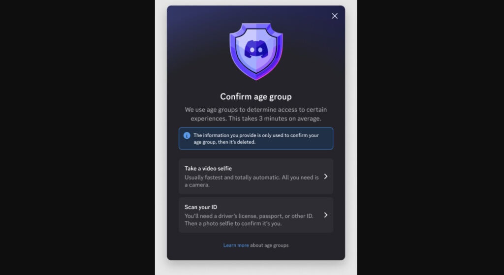 Governo federal proíbe o discord para menores de 18 anos