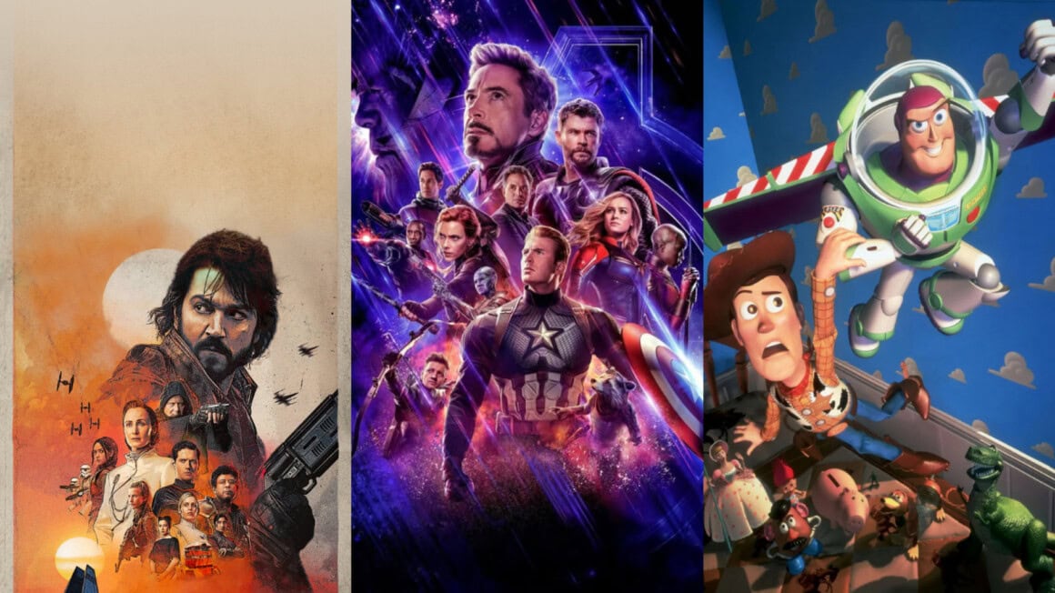 Ranking: os melhores filmes e séries do disney+